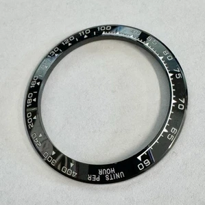 Replacement Bezel for Rolex Daytona Black Ceramic White Numerals 116500 Series - Picture 1 of 9