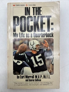 1970’s Paperback Book Football In The Pocket Earl Morrall Baltimore Colts - Bild 1 von 12