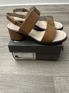 ECCO Women's Sculpted 35 Luxe Strap Heeled Sandal Size 8-8.5 - Picture 1 of 7