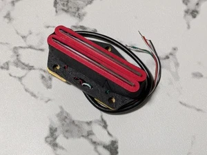 Doppel Humbucker Tonabnehmer Telecaster hinten rot - Bild 1 von 6