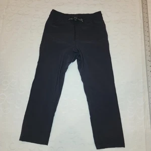 Mayoral Boys Black Jogger Pants Size 4 Athleisure Gorpcore Outdoor Streetwear - Picture 1 of 14
