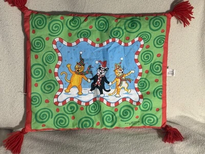 Vintage Fat Cat Boogie Mat  Anne Lika Catnip Mat Kitten Toy Christmas Y2K READ - Image 1 of 4