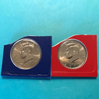 2012 P&D Kennedy Half Dollars  Unc  Mint Wrap    FREE SHIP - Image 1 of 2