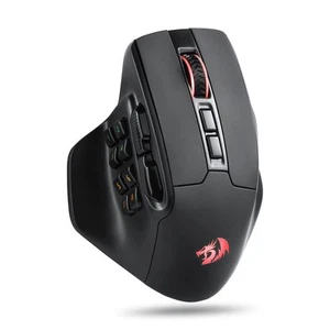 M811 PRO Wireless MMO Gaming Mouse, 15 Programmable Buttons RGB Gamer Mouse w... - Picture 1 of 7