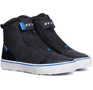 SCARPE DONNA SHOES STIVALI MOTO TCX IKASU 2 AIR WMN BLACK BLU TG 37 - Foto 1 di 4