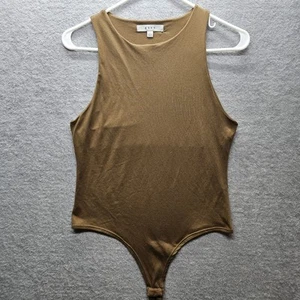 Gaze Damen Gr. Large Tank ärmellos Body, braun, Rundhals - Bild 1 von 8