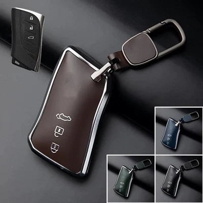 Funda para llave de coche de cuero de aleación de zinc para Lexus ES UX NX RX LS IS LC500 ES300h Foto 1 de 4