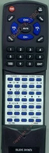 Replacement Remote for FISHER RS727, RS737, RRS737, RS717, RS939 - Picture 1 of 1
