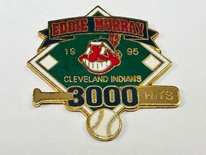 Cleveland Indians Guardians Lapel Hat Pin 1995 Steady Eddie Murray 3000 Hits 1B - Picture 1 of 2