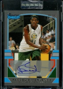 2003-04 Bowman Signature Paccelis Morlende Rookie #116 047/249 Supersonics - Imagen 1 de 2