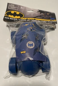 Vintage Batman Egg Racer Auto - DC Comics blau Batmobil Spielzeug - neu versiegelt - Bild 1 von 8