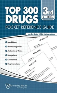"Top 300 Drugs Pocket Reference Guide" (2024 Edition) - Picture 1 of 1