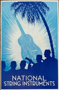 1929 National String Instruments Guitar Mandolin Ukulele Reprint Catalog NEW! - Imagen 1 de 1