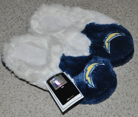 Chargers Logo Children Kids Plush Slippers - FREE U.S.A. SHIPPING - NEW Cover