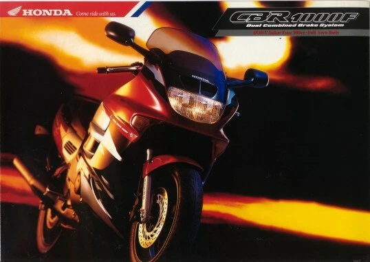 Honda CBR1000F (1998 I think) brochure FREE POST - Image 1 of 1