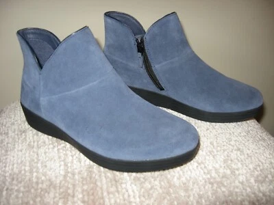 Bota tobillo mujer gamuza azul 7 nueva con etiquetas Foto 1 de 4