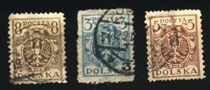 Poland. Eagle on Baroque Shield. 1920 - Picture 1 of 1