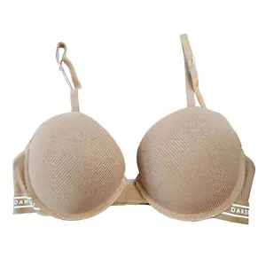 Danskin Intimates Push Up Underwire Bra Size 34B Brown Textured - Picture 1 of 7