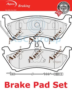 Apec Rear Brake Pads Set EO Quality Replacement with Wear Indicator PAD1199 - Picture 1 of 1