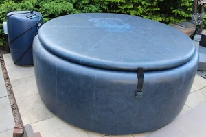 Softub Legend Whirlpool (Ø180 cm) blau (sapphire) mit Hydromat/Abdeckung/Filter - Bild 1 von 21