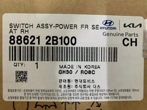 OEM 88621-2B100 Power Seat Switch Front/Right Ems for Hyundai Santa Fe 2005~2012 - Bild 1 von 12