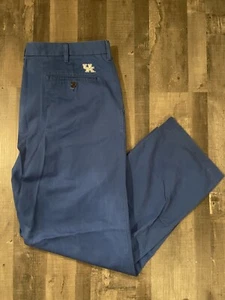 Dockers Kentucky Wildcats Cotton Khaki Chino Pants Blue Men's 40x32 (F88) - Picture 1 of 7