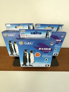 G&G Ink Cartridges (3) NP-B-0103 BK XL Black New Old Stock Expired 2018 - Picture 1 of 3