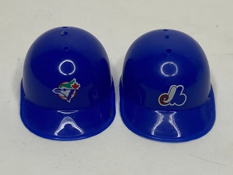 Montreal Expos & Toronto Blue Jays - Vintage 90's Gumball Mini Helmets Cover