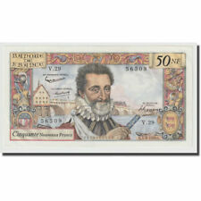 [#644682] France, 50 Nouveaux Francs, Henri IV, 1959, 1959-09-03, UNC, Fayette:5