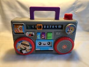 Fisher-Price Laugh And Learn Busy Boombox Lights, Sounds And Songs 6-36 Months