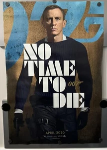 No Time To Die Movie Theater Original 27x40 DS POSTER James Bond 007 Guaranteed! - Picture 1 of 14