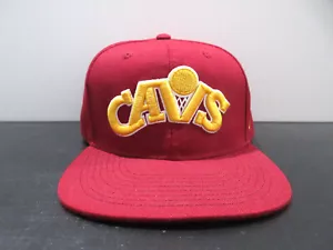 Cleveland Cavaliers Hat Cap Snap Back Red Gold NBA Basketball Logo Zephyr Mens - Picture 1 of 8