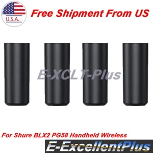 4PCS Coperchio Tazza Batteria Microfono per Shure BLX2 PG58 Trasmettitore Wireless Portatile USA - Foto 1 di 6