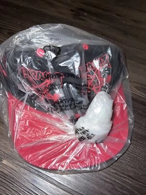 Supreme Thrasher 6-Panel Hat FW21 Men's SMALL Black RedOriginal Skate New York - Image 1 of 3