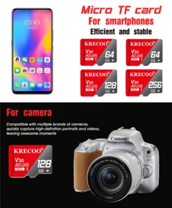 1TB Micro SD Memory Card High Speed 256GB Ultra Class10 Mini Card for Smartphone - Zdjęcie 1 z 11