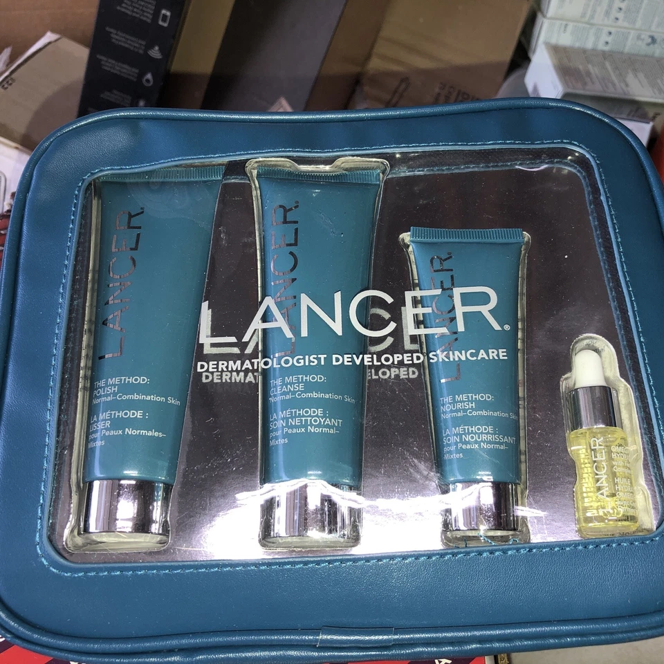 LANCER THE METHOD INTRO KIT gift set for normal and combination skin 4 ml
