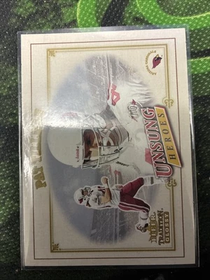 2001 Fleer Tradition - Unsung Heroes Pat Tillman #325 (RC) Centered And Mint - Image 1 of 2