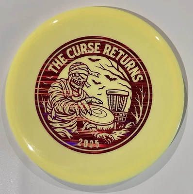 Estampilla de torneo Climo Discs Major Line Belleair The Curse Returns - Nueva - 178 g Foto 1 de 2