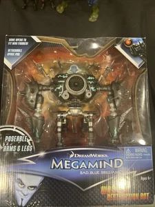 Megamind Walking Destruction Bot Robot Action Figure Giocattolo 2010 Dreamworks Sigillato - Foto 1 di 8