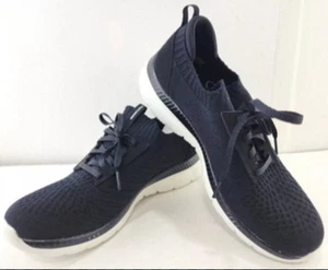 Skechers Women's Bountiful Sneaker Shoes Size 9 M Black stretchy NEW - Picture 1 of 5