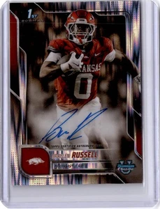 2025 Bowman University Chrome Braylen Russell Prospect Auto Stealth Refractor - Picture 1 of 2