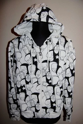 РЕДКАЯ ВЕРХНЯЯ ИГРОВАЯ ПЛОЩАДКА ДВЕНАДЦАТЬ ЗЕРНО ТОЛСТОВКА С КАПЮШОНОМ -SAM FLORES - МОЛОДЕЖИ/ЖЕНЩИН LG - Изображение 1 из 4