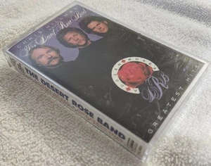 A Dozen Roses: Greatest Hits by The Desert Rose Band Chris Hillman Cassette - Picture 1 of 5