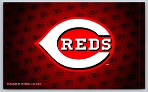 Postcard Ohio Cincinnati Reds Made in USA 2011 Baseball Wishbone C - Picture 1 of 2