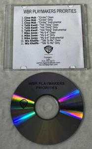 WBR Playmakers Priority RARE PROMO CD Talib Kweli Wiz Khalifa Mike Jones WB - Foto 1 di 13