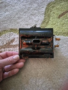 1920s Rolmonica Harmonica Marbled Bakelite Antique Musical Instrument & 1 Roll - Picture 1 of 10