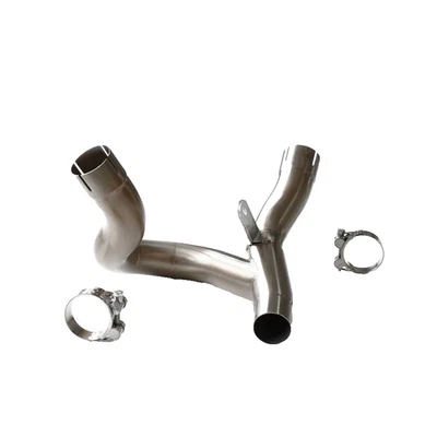 COLLETTORE CENTRALE IN ACCIAO HP CORSE RC PER DUCATI DESERT X 950 22-24 - Immagine 1 di 3