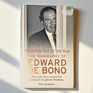 Breaking Out of the Box Edward de Bono Biography Piers Dudgeon Paperback 2002 - Bild 1 von 14