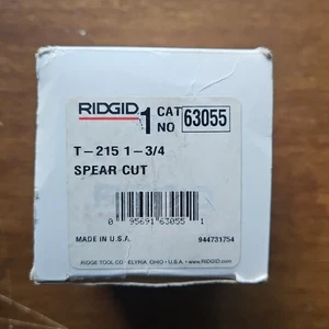 Ridgid 63055 T215 1-3/4" 4-Blade Drain Cleaning Spear Cutter for 3/8" Inner Core - Picture 1 of 3