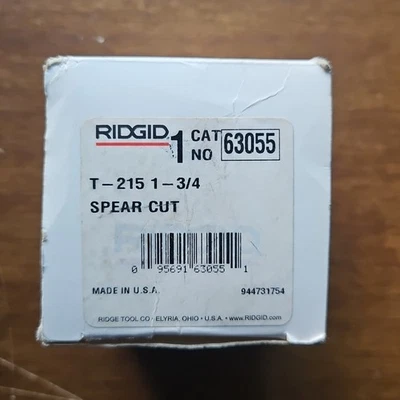 Ridgid 63055 T215 1-3/4" 4-Blade Drain Cleaning Spear Cutter for 3/8" Inner Core - Image 1 of 3